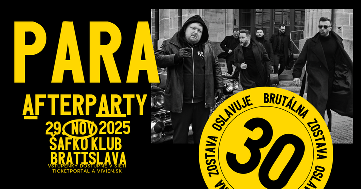 Skupina Para - afertparty